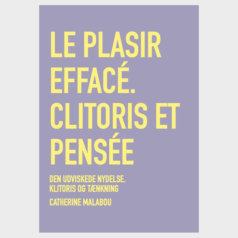 Den Udviskede Nydelse - Cathrine Malabou - Bog