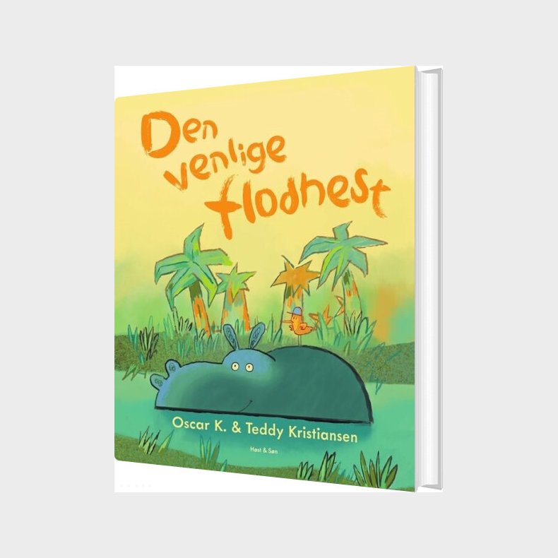 Den Venlige Flodhest - Oscar K - Bog