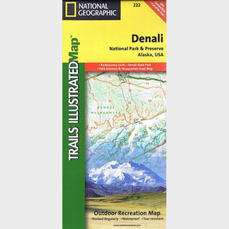 Denali National Park & Preserve - National Geographics - English Book