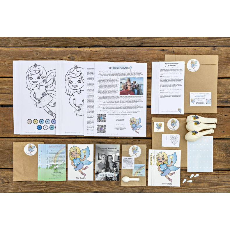 Det Barnlige Univers | Besg fra Tille Tandfe - Lille pakke
