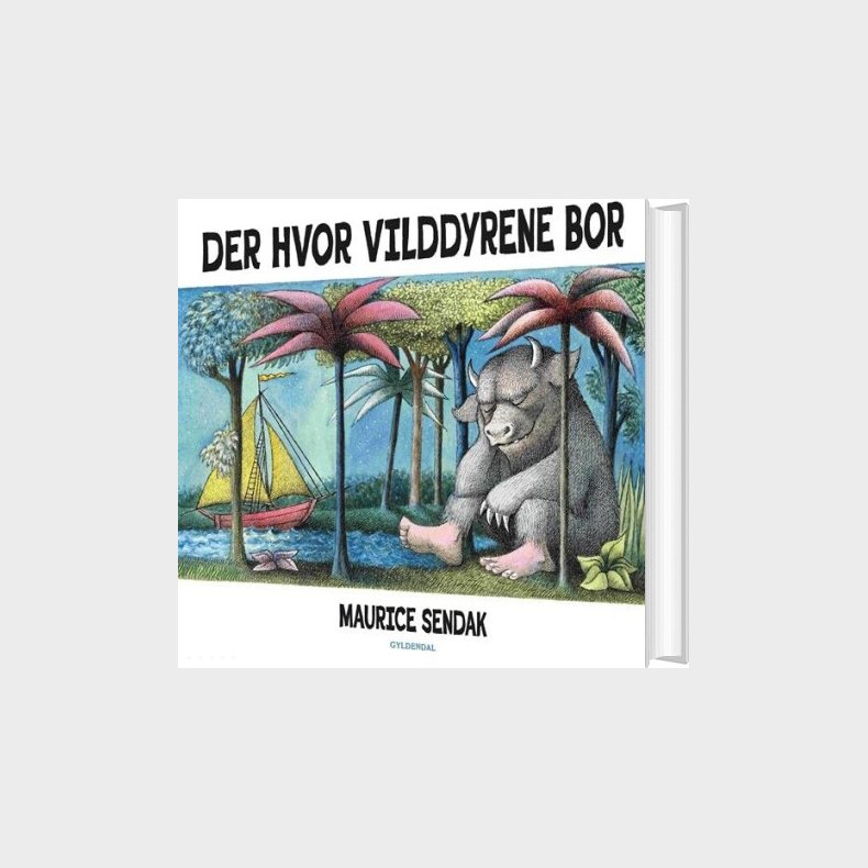 Der Hvor Vilddyrene Bor - Maurice Sendak - Bog