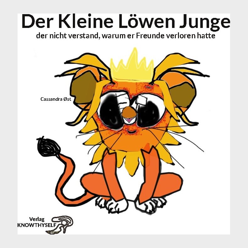 Der Kleine L�wen Junge - Cassandra �st - Tysk Bog