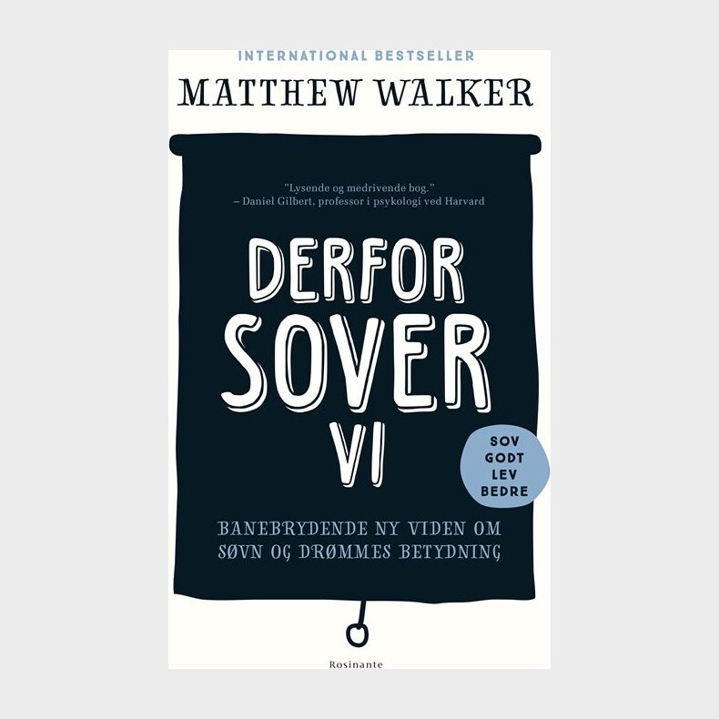 Derfor Sover Vi - Matthew Walker - Bog