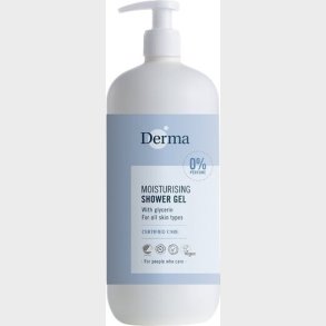 Derma - Family Moisturising Shower Gel 1000 Ml