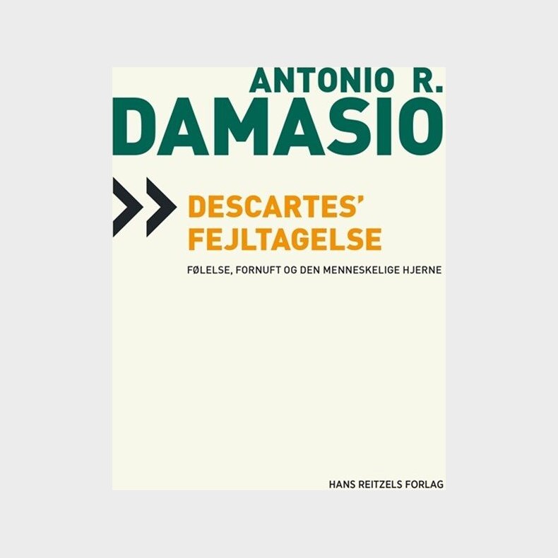 Descartes' Fejltagelse - Antonio Damasio - Bog