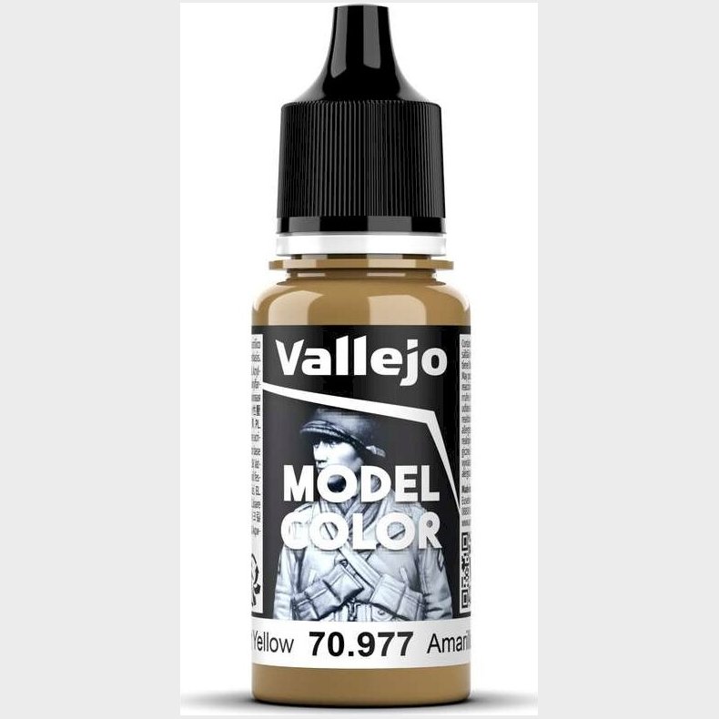 Vallejo - Model Color - Desert Yellow Mat - 17-18 Ml - 70977