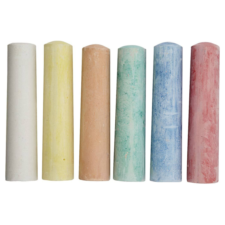 Creativ Company | Gadekridt i ske, 6 stk