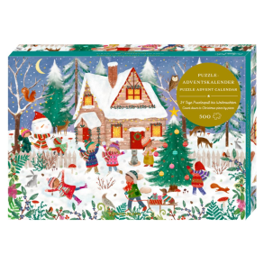 Spiegelburg | Julekalender puslespil - Juleglde, 500 brikker