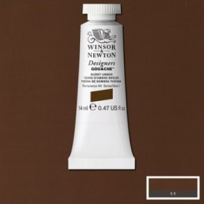 Winsor & Newton - Designers Gouache - 14 Ml - Br�ndt Umber Brun