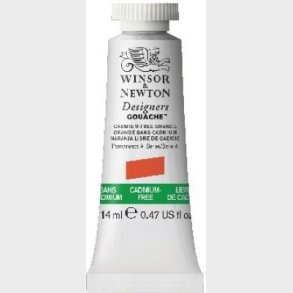 Winsor & Newton - Designers Gouache Maling 14 Ml - Orange 899