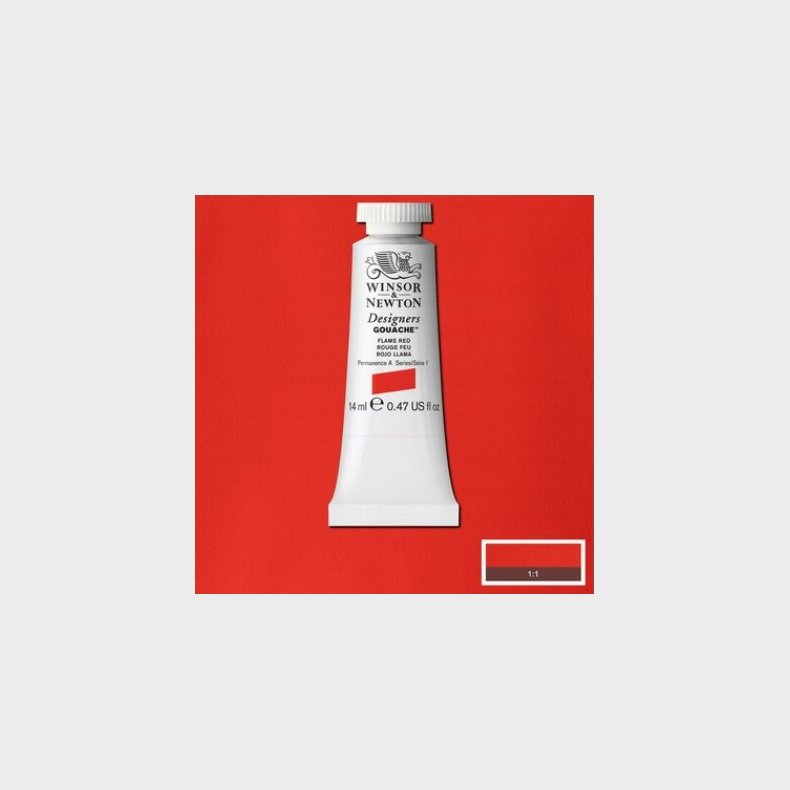 Winsor & Newton - Designers Gouache - 14 Ml - Flame Rd