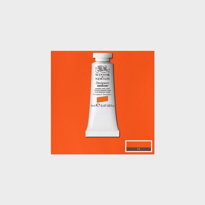 Winsor & Newton - Designers Gouache - 14 Ml - Orange Alke Lys