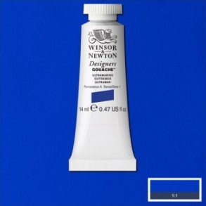 Winsor & Newton - Designers Gouache - 14 Ml - Ultramarine Bl