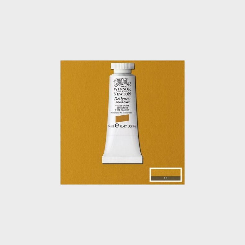 Winsor & Newton - Designers Gouache - 14 Ml - Gul Okker