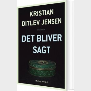Det Bliver Sagt - Kristian Ditlev Jensen - Bog