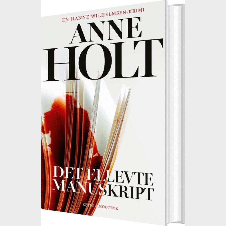 Det Ellevte Manuskript - Anne Holt - Bog