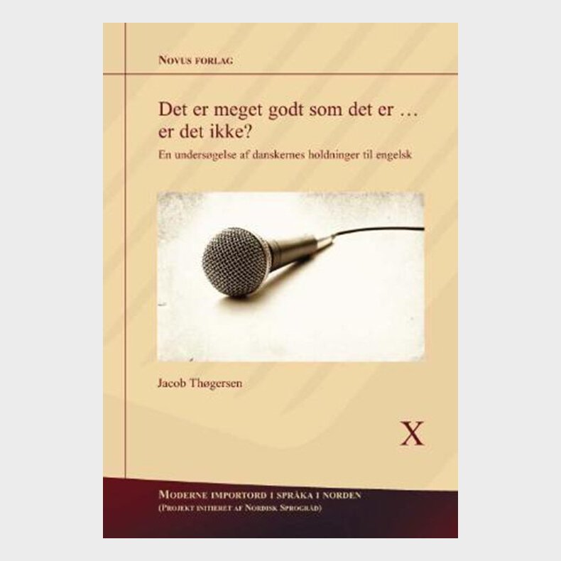 Det Er Meget Godt Som Det Er... Er Det Ikke? - Jacob Th�gersen - Bog