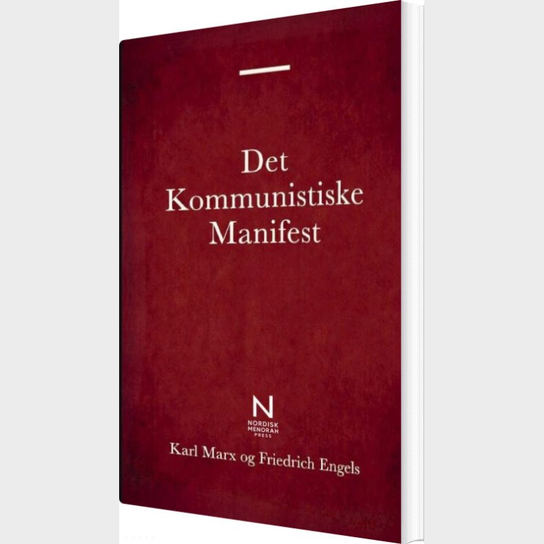 Det Kommunistiske Manifest - Karl Marx - Bog