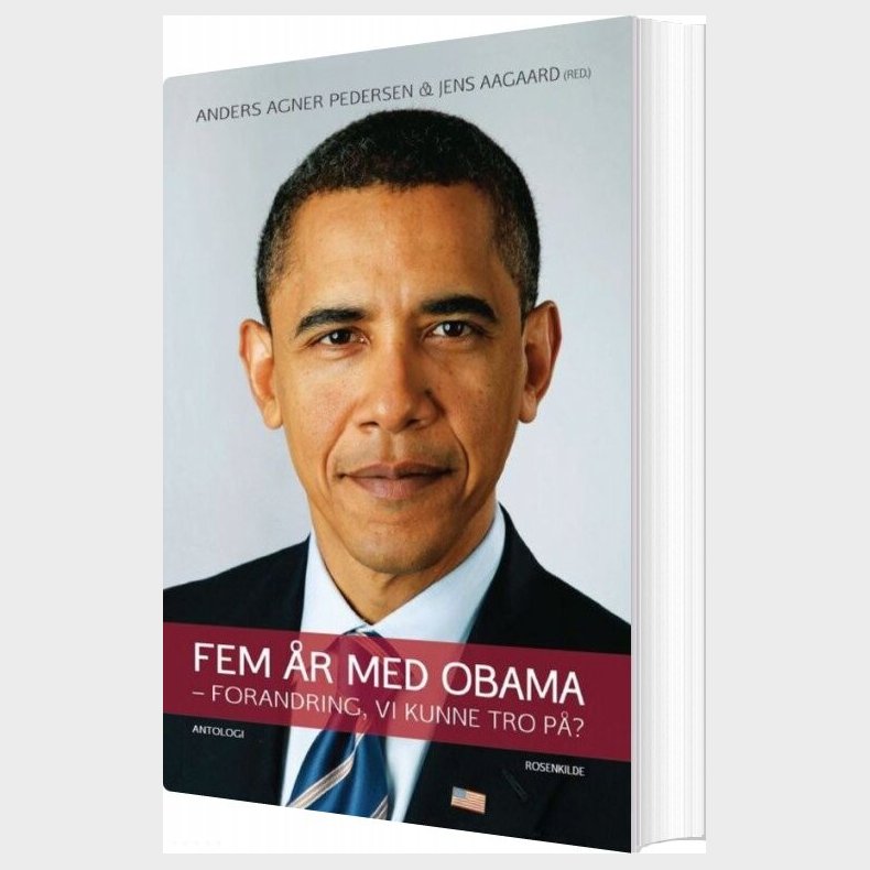 Fem �r Med Obama - Anders Agner Pedersen - Bog