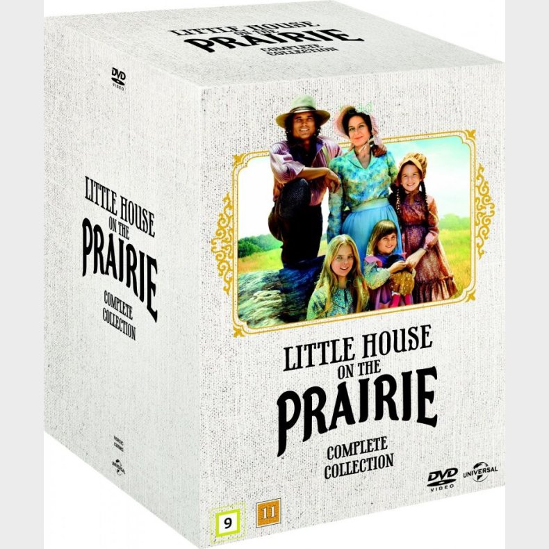 Det Lille Hus P Prrien / Little House On The Prairie Box - Sson 1-9 + 4 Film - DVD - Tv-serie