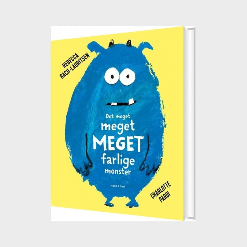 Det Meget Meget Meget Farlige Monster - Rebecca Bach-lauritsen - Bog