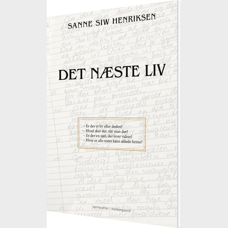 Det N�ste Liv - Sanne Siw Henriksen - Bog