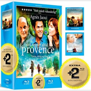 Det Regner Altid I Provence // Jack & Connie // Effi Briest - Blu-Ray