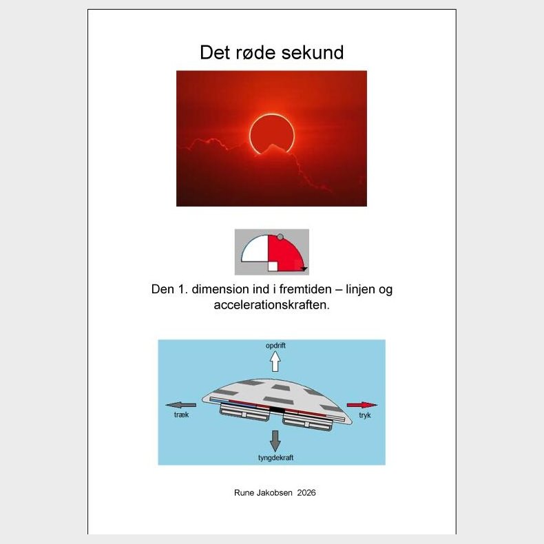 Det R�de Sekund - Rune Jakobsen - Bog