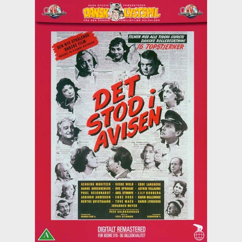Det Stod I Avisen - DVD - Film