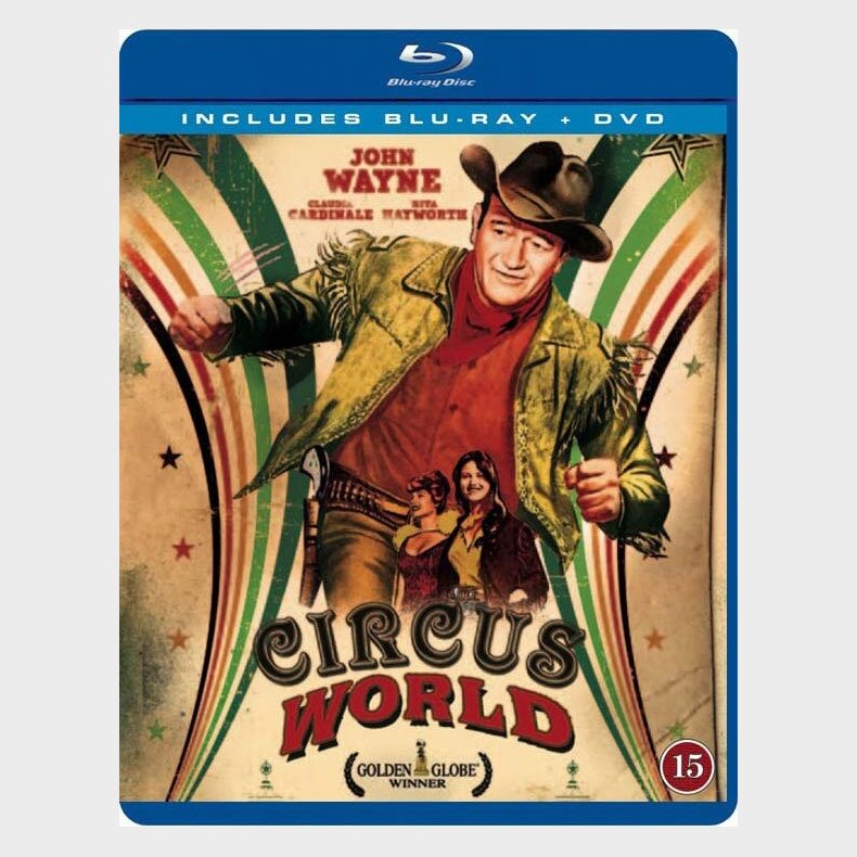 Det Store Wild West Show / Circus World - Blu-Ray