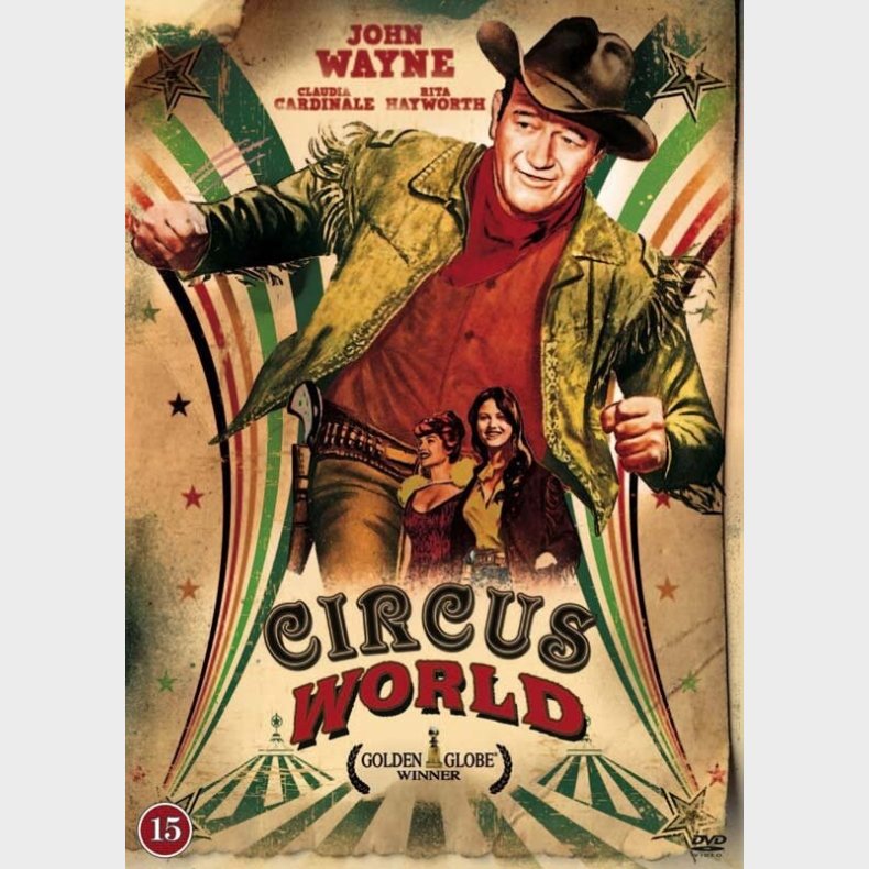 Det Store Wild West Show / Circus World - DVD - Film