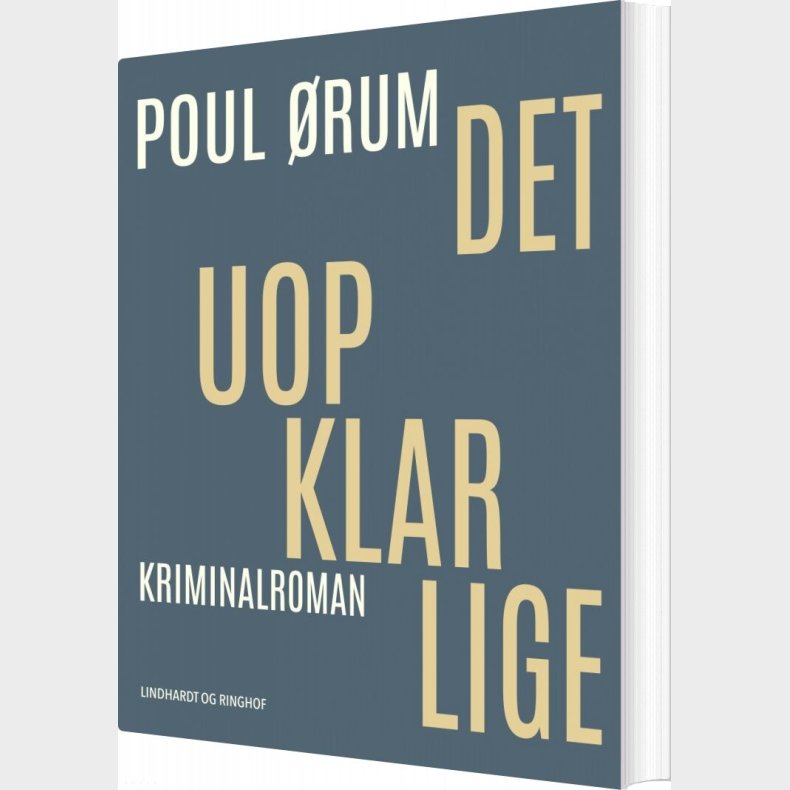Det Uopklarlige - Poul rum - Bog