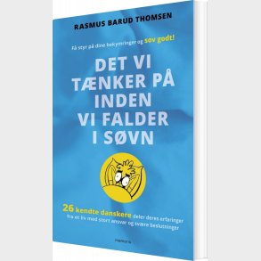 Det Vi T�nker P� Inden Vi Falder I S�vn - Rasmus Barud Thomsen - Bog