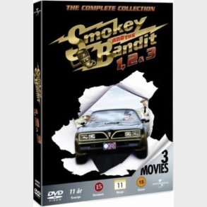 Smokey And The Bandit 1-3 / Det Vilde Rs 1-3 - Box - DVD - Film