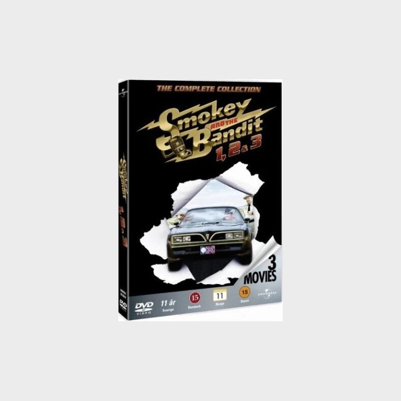 Smokey And The Bandit 1-3 / Det Vilde Rs 1-3 - Box - DVD - Film