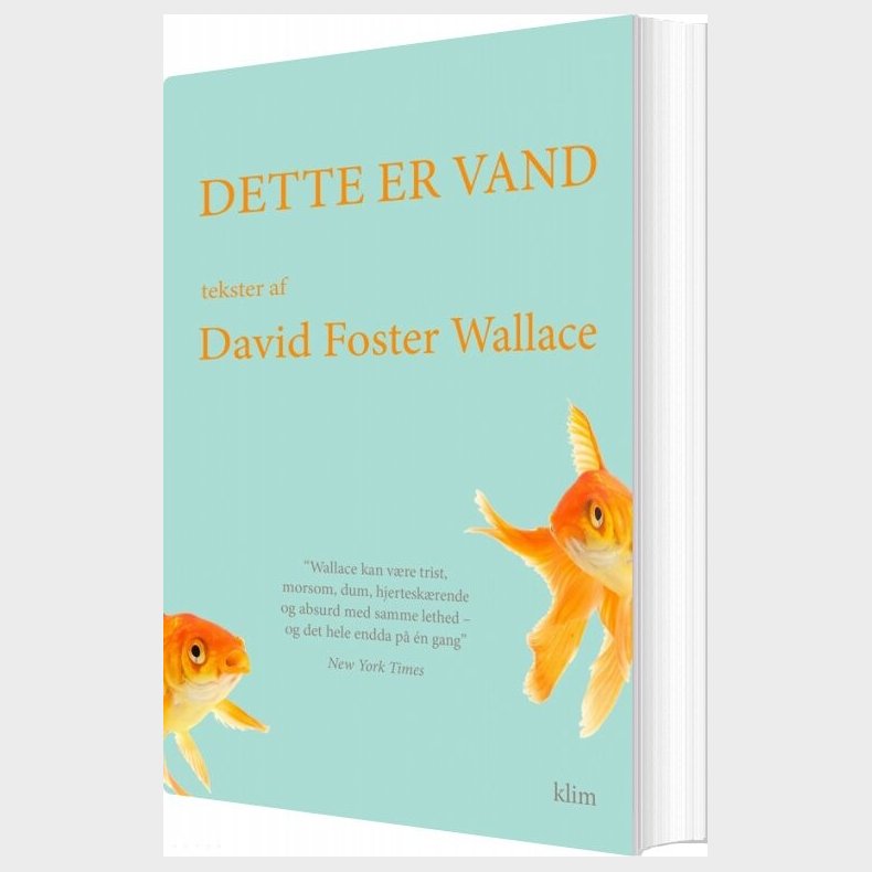 Dette Er Vand - David Foster Wallace - Bog