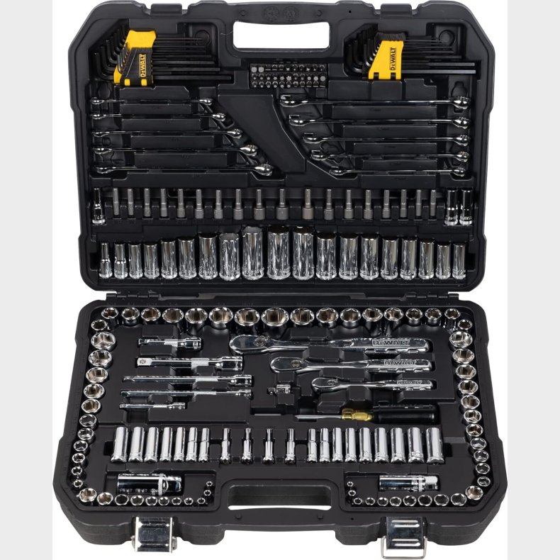 Dewalt Dwmt81534-1 Mechanics Tool Set With Heavy Duty Carry Case