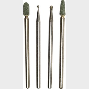 Diamantstifts�t - Str. 1,0-5 Mm - 4 Stk.