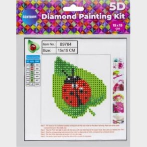 Diamond Painting Kit - 5d - 15x15 Cm - Marieh�ne