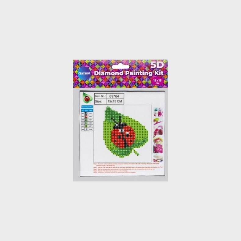 Diamond Painting Kit - 5d - 15x15 Cm - Marieh�ne