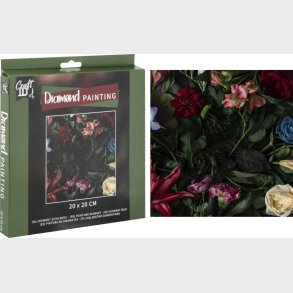 Diamond Painting 20 X 20 Cm - Blomster