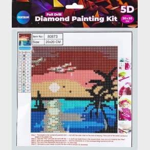 Diamond Painting 20 X 20 Cm - Hawaii - Centrum
