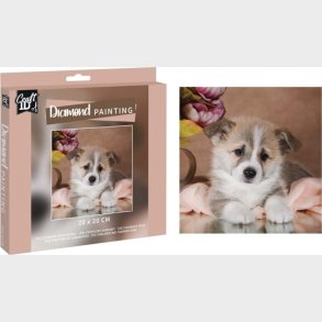 Diamond Painting 20 X 20 Cm - Hund