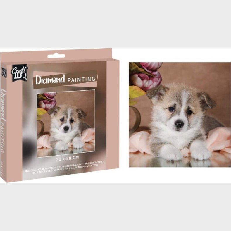 Diamond Painting 20 X 20 Cm - Hund