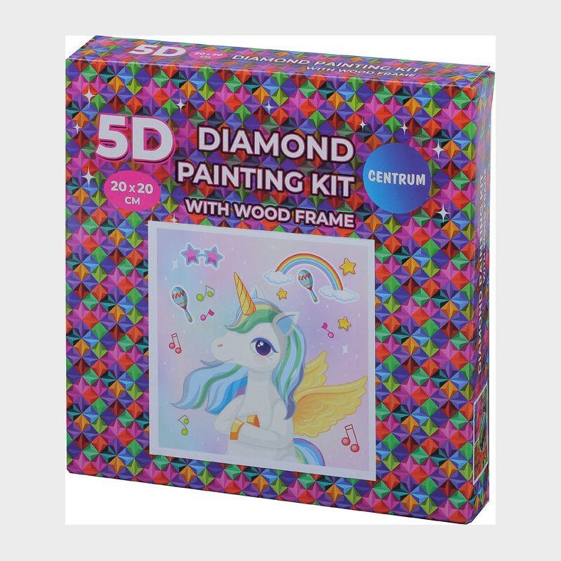 Diamond Painting 20 X 20 Cm - Med Trramme - Centrum