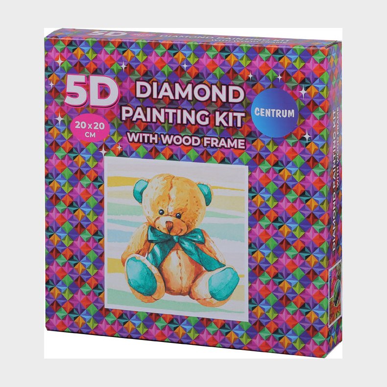 Diamond Painting 20 X 20 Cm - Med Trramme - Centrum