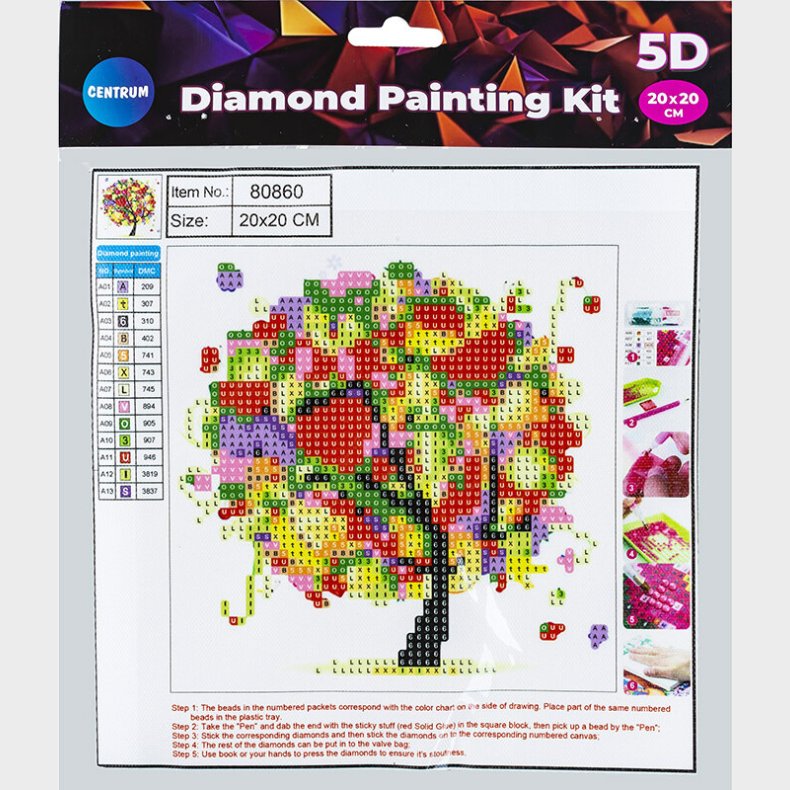 Diamond Painting 20 X 20 Cm - Tr - Centrum