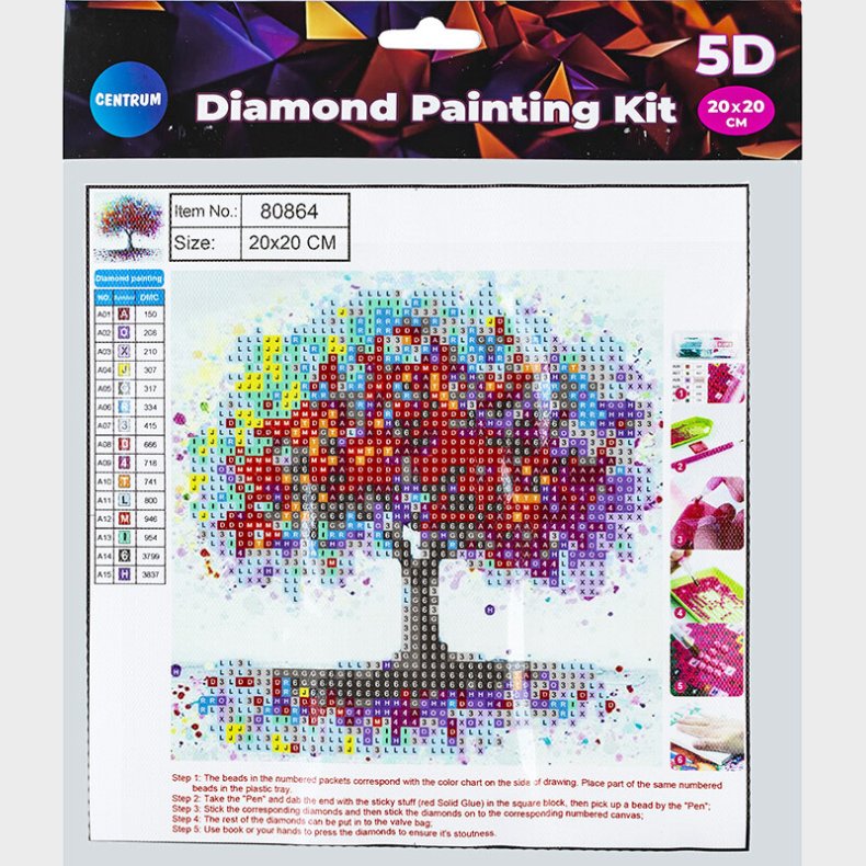 Diamond Painting 20 X 20 Cm - Tr - Centrum