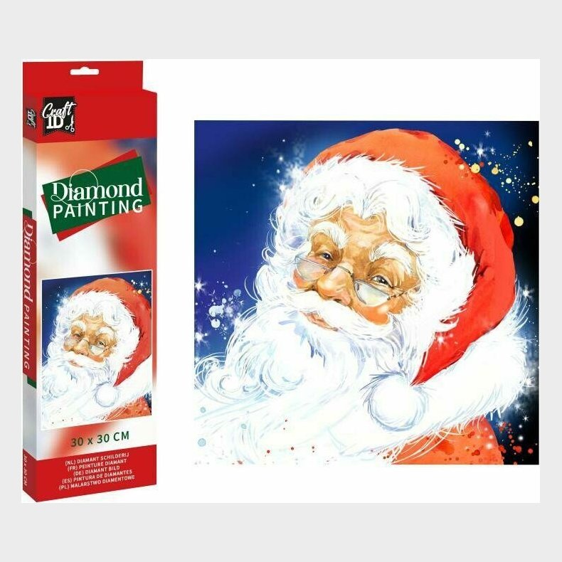 Diamond Painting 30 X 30 Cm - Jul Julemand