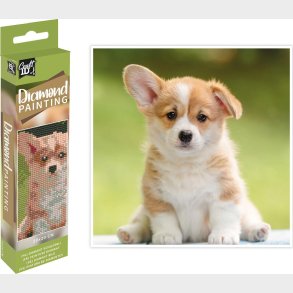 Diamond Painting - Hund - 20x20 Cm - Craft Id